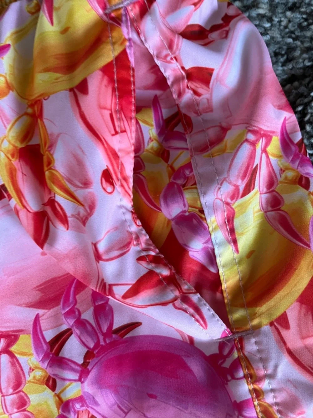 Vilebrequin vibrant pinks Kids Swim Trunks size 12A